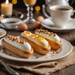 Eclair au café