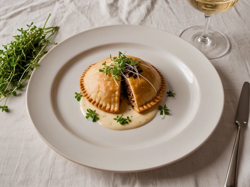 Empanada chou-fleur et chipolata