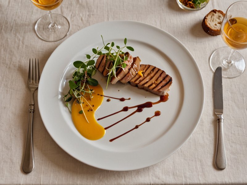 Escalopes de foie gras à la mangue