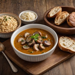 Espadon à la sauce champignon