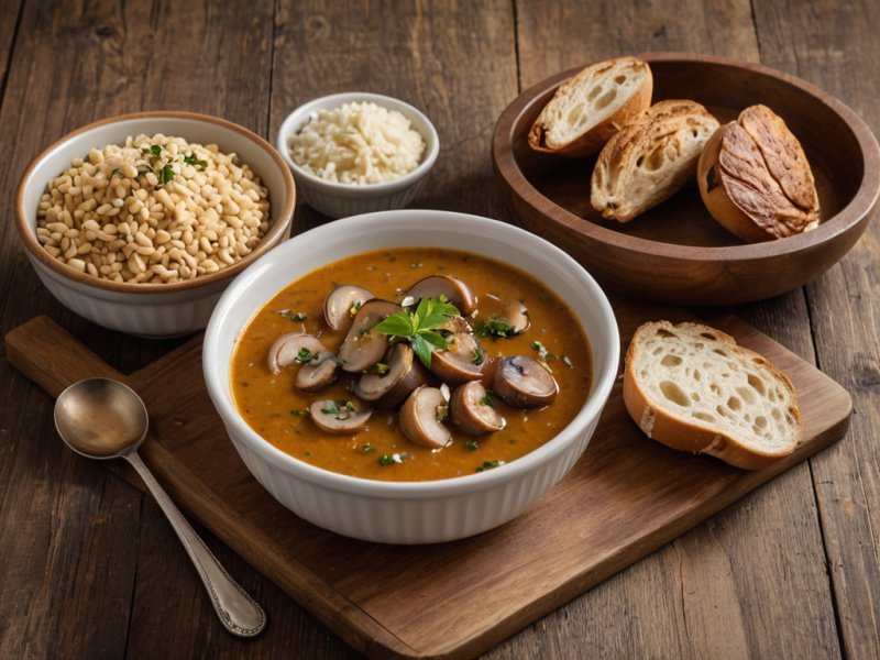 Espadon à la sauce champignon