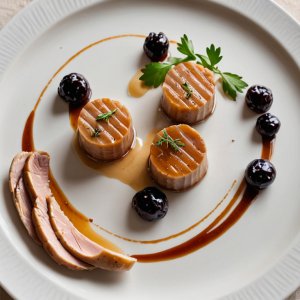 Faisan au foie gras et trompettes de la mort