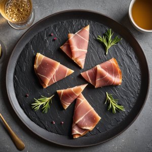Feuilletés jambon cru fromage