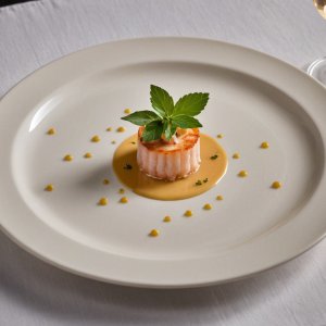 Feuilletado St Jacques camarones