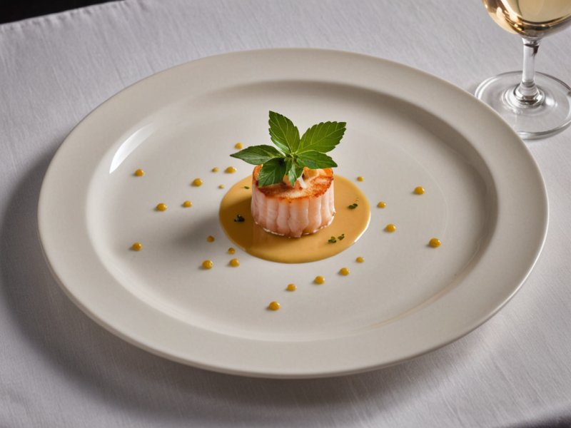 Feuilleté St Jacques crevettes