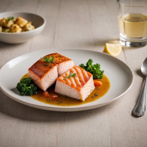 Filets de poisson aux poireaux