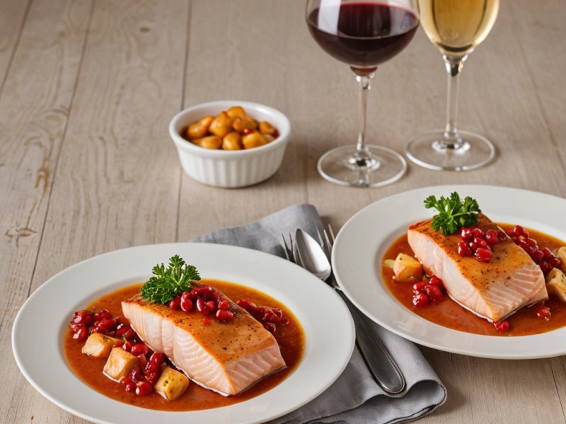 Filets de rouget sauce safranée