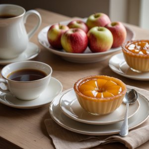 Flan aux pommes facile