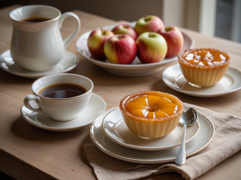 Flan aux pommes facile