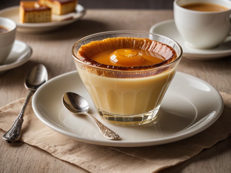 Flan pâtissier sans pâte