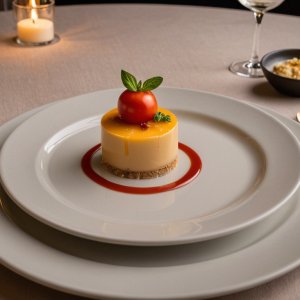 Flan tomates et thon