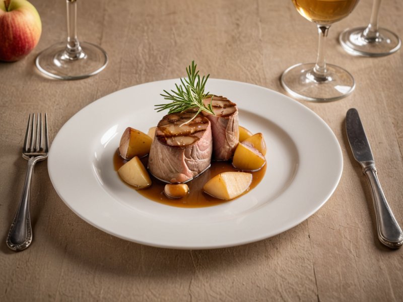 Foie de veau aux pommes
