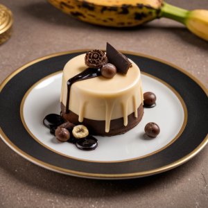 Fondant chocolat banane