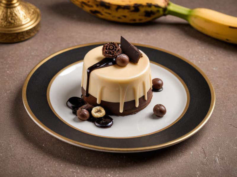 Fondant chocolat banane