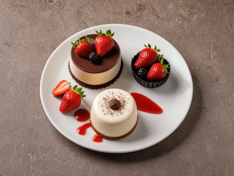 Fondant de chocolat aux fraises