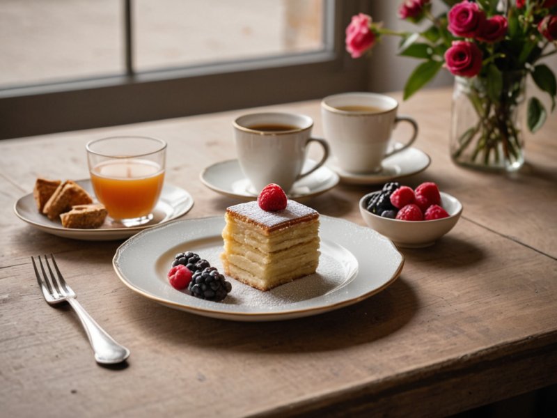 Gâche vendéenne au rhum