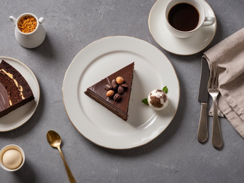 Gâteau au chocolat sans farine et sans beurre