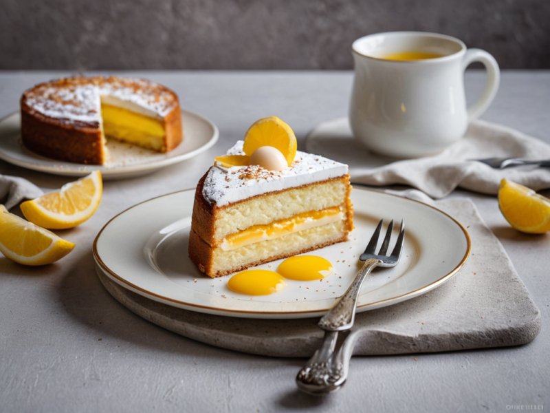 Gâteau au yaourt arôme citron