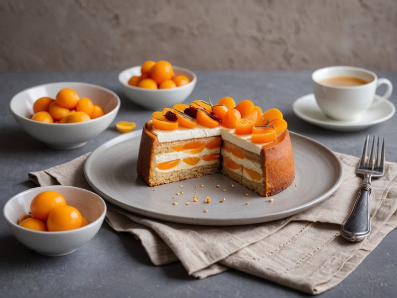 Gâteau aux abricots