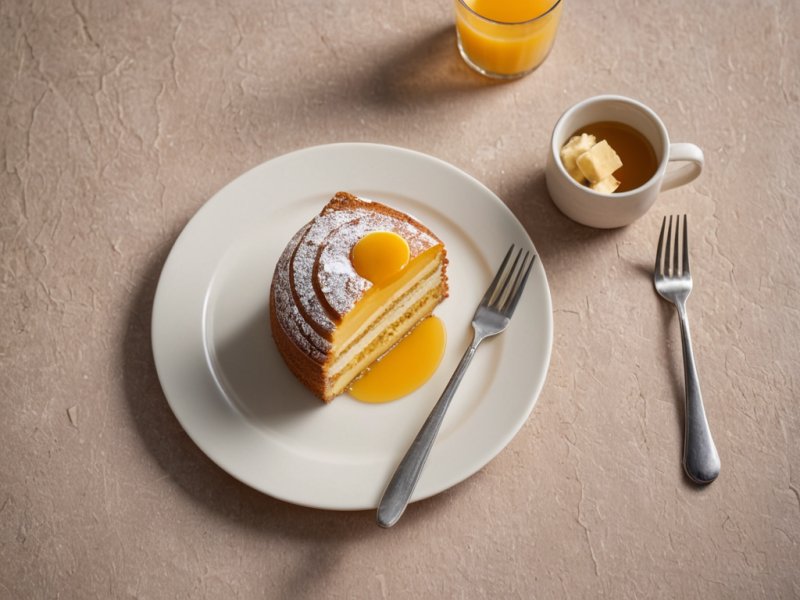 Gâteau d'éponge (pao de lo)
