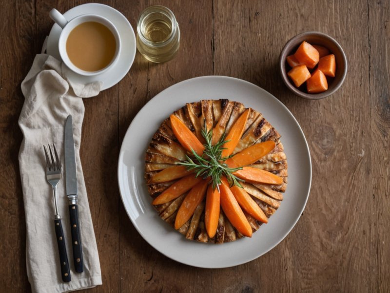 Galette de carottes et pommes de terre
