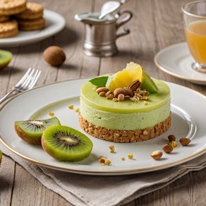 Gateau léger citron kiwi