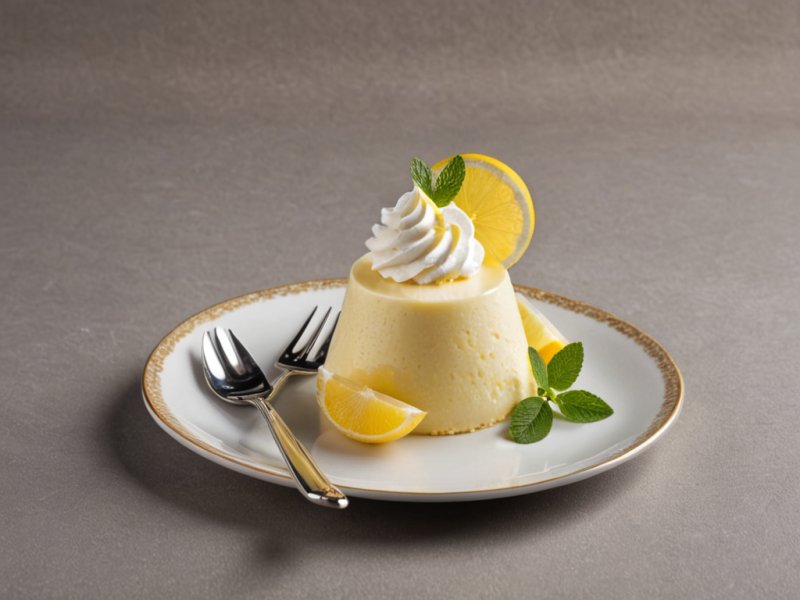 Glace au citron sans sorbetière