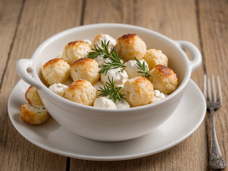 Gnocchis au fromage blanc