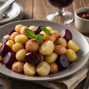 Gnocchis aux betteraves