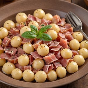 Gnocchis aux lardons