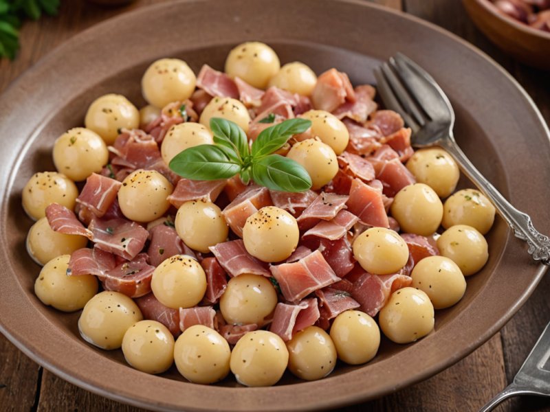Gnocchis aux lardons