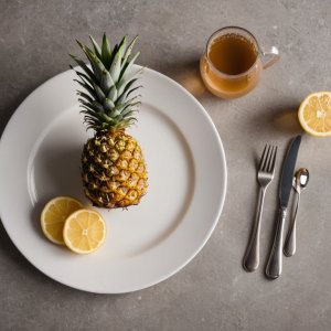 Granité d'ananas