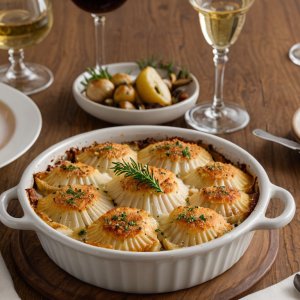 Gratín de Conchitas de Jacó