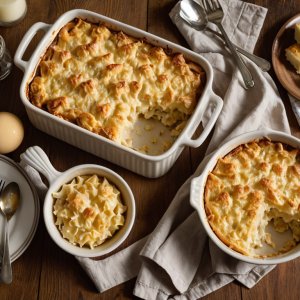 Gratin de pâtes à la crème de gruyère