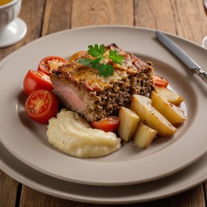 Hachis parmentier confit canard