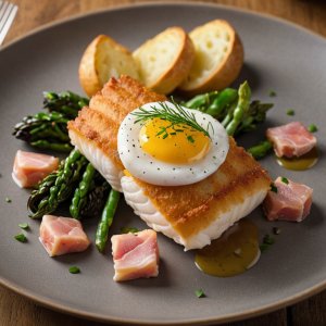 Haddock aux choux de bruxelles