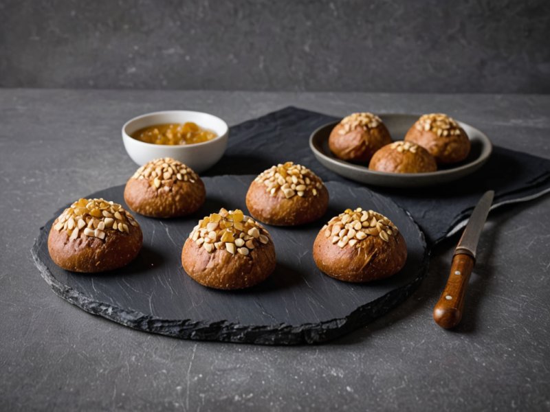 Kouglof au lard et aux noix