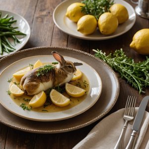 Lapin au citron
