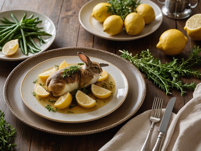 Lapin au citron