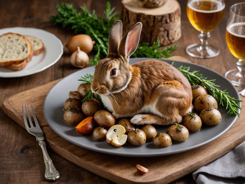 Lapin à la bière