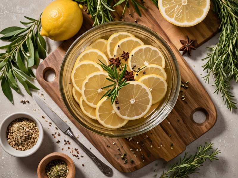 Marinade au citron