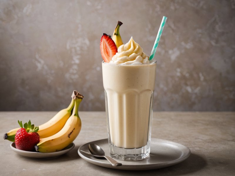 Milk shake banane