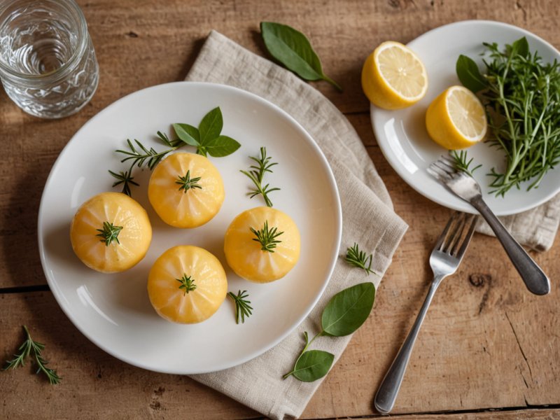 Mini délices au citron