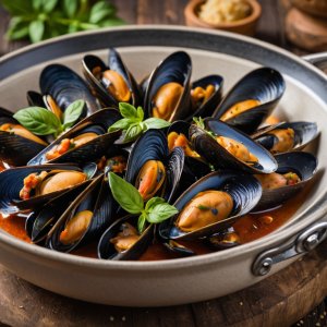 Moules Tomate Basilic
