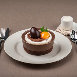 Mousse au chocolat légère