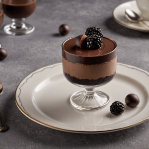 Mousse chocolat noir amer