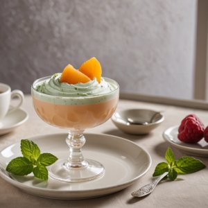 Mousse de pêche