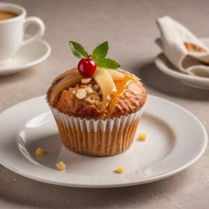 Muffin cœur fondant pomme