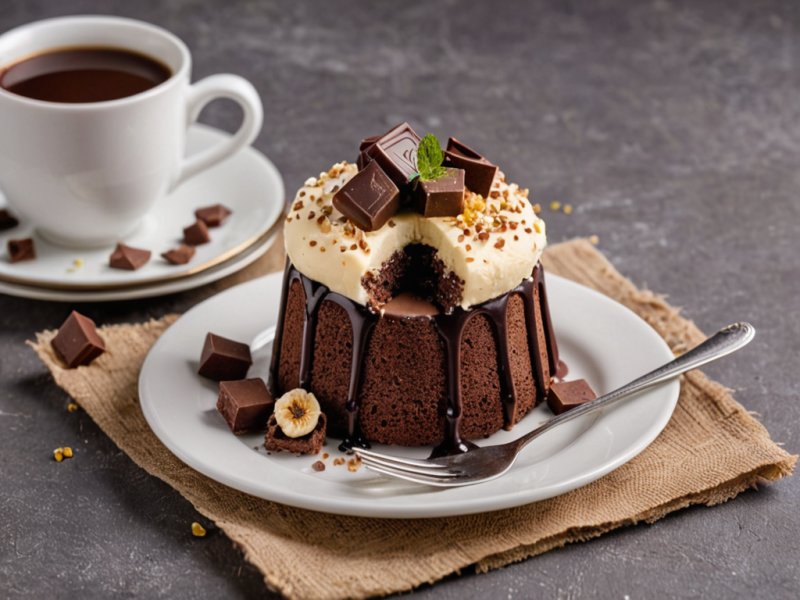 Mug cake choco