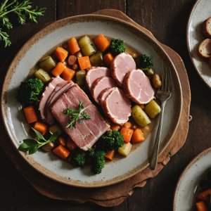 Nems de Bayonne aux petits légumes